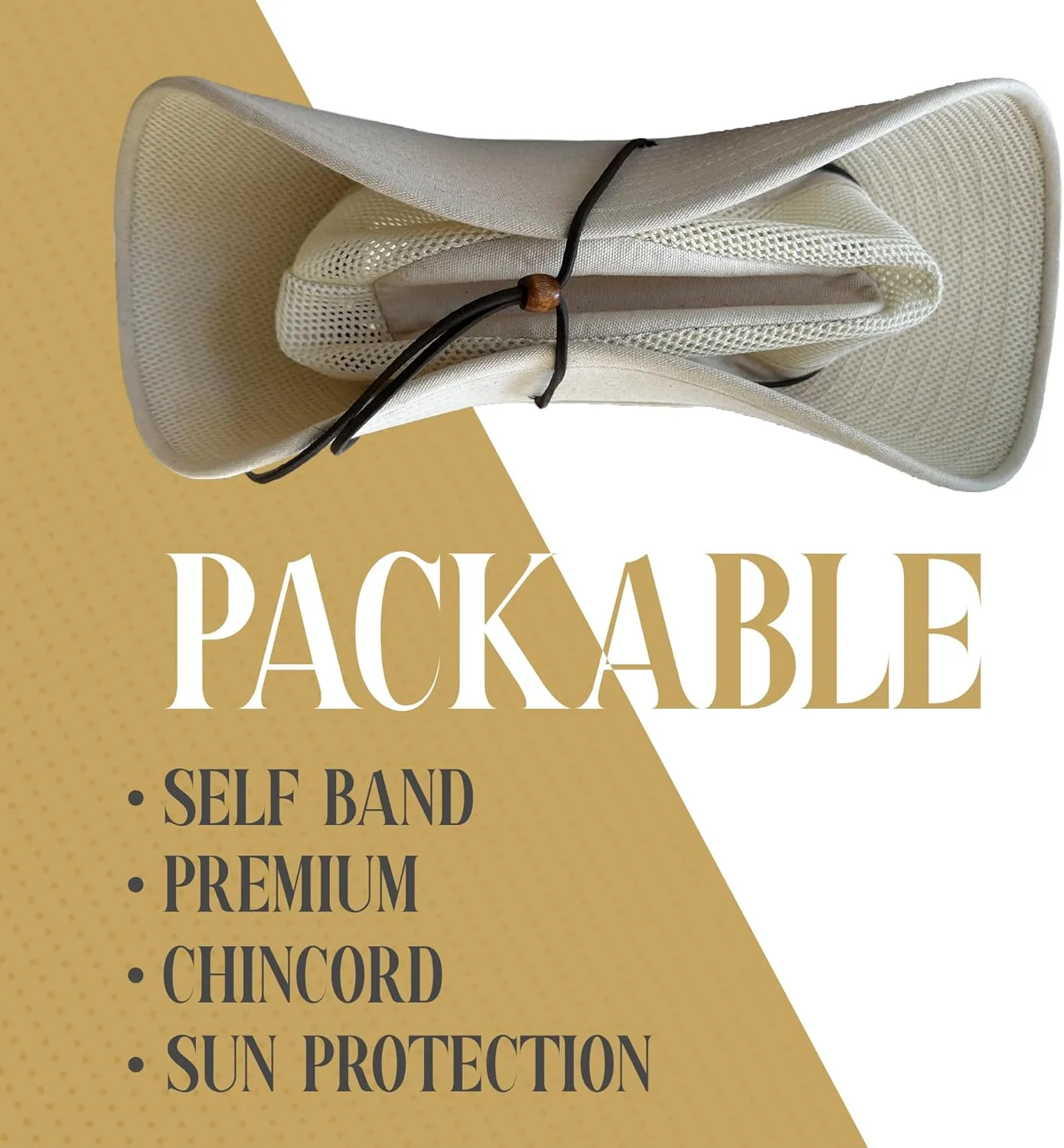 Henschel Aussie Mesh Breezer Hat - Packable Sun Protection for Outdoor Activities. Ideal for Hiking, Fishing & Camping.