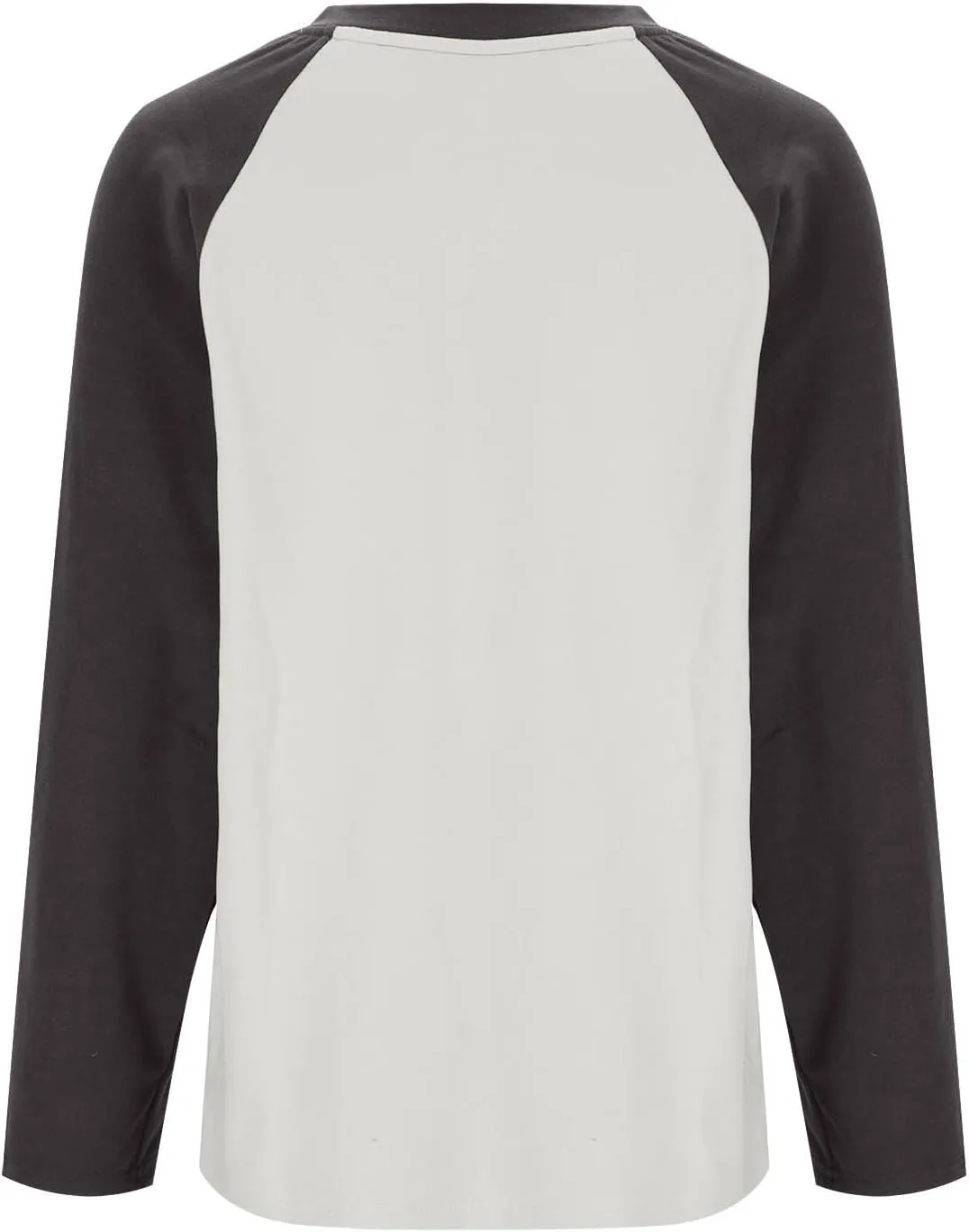 HGps8w Casual Fleece Raglan T Shirts for Women Color Block Pullover Thermal Tops Warm Winter Long Sleeve Crewneck Sweatshirt