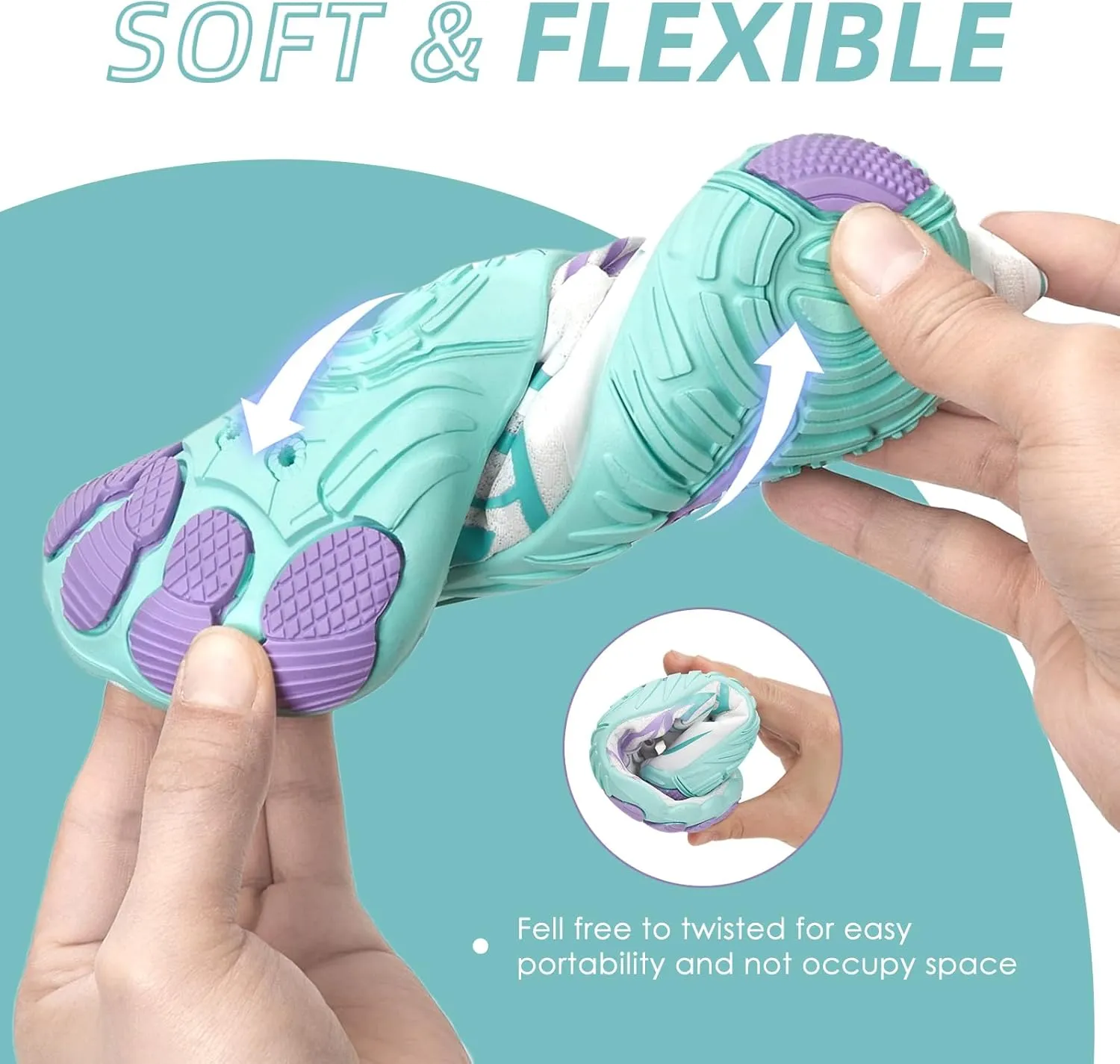 Hike Barefoot Water Swim Shoes for Women Men Footwear, Beach Sports Quick Dry Aqua Wide Toe Box Non-Slip Athletic Shoes for Pool River Hiking Diving Surfing Kayaking Boating Fishing Water Sports Gym