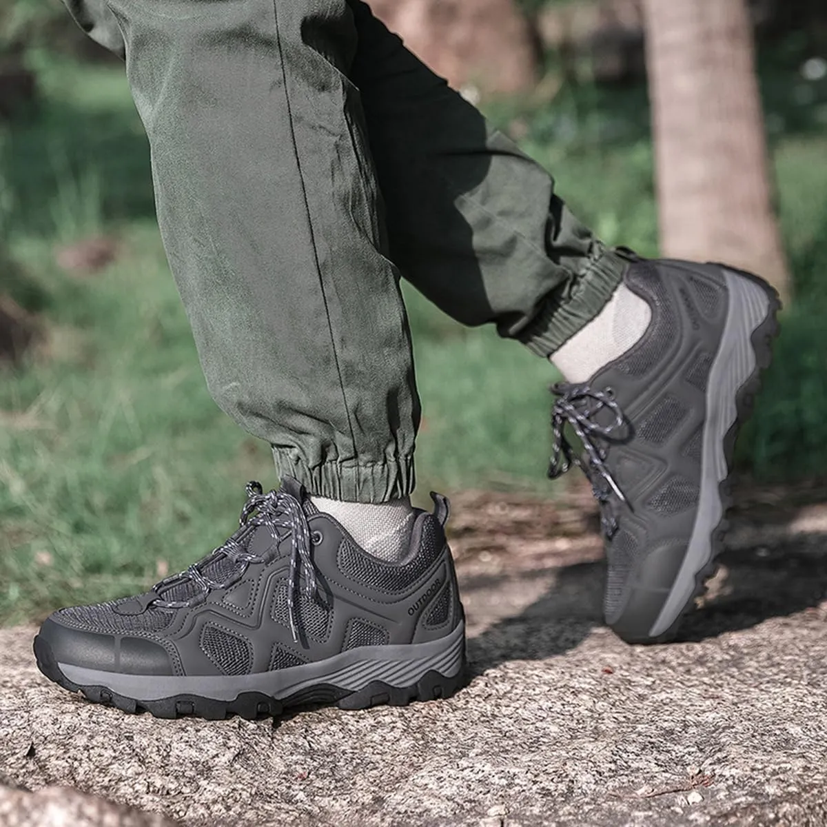 Hiking Shoes Mens Waterproof Mountain Trekking Shoes Women Breathable Walking Shoes Outdoor Sports Winter Boots