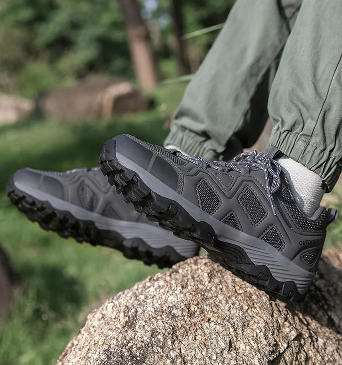 Hiking Shoes Mens Waterproof Mountain Trekking Shoes Women Breathable Walking Shoes Outdoor Sports Winter Boots