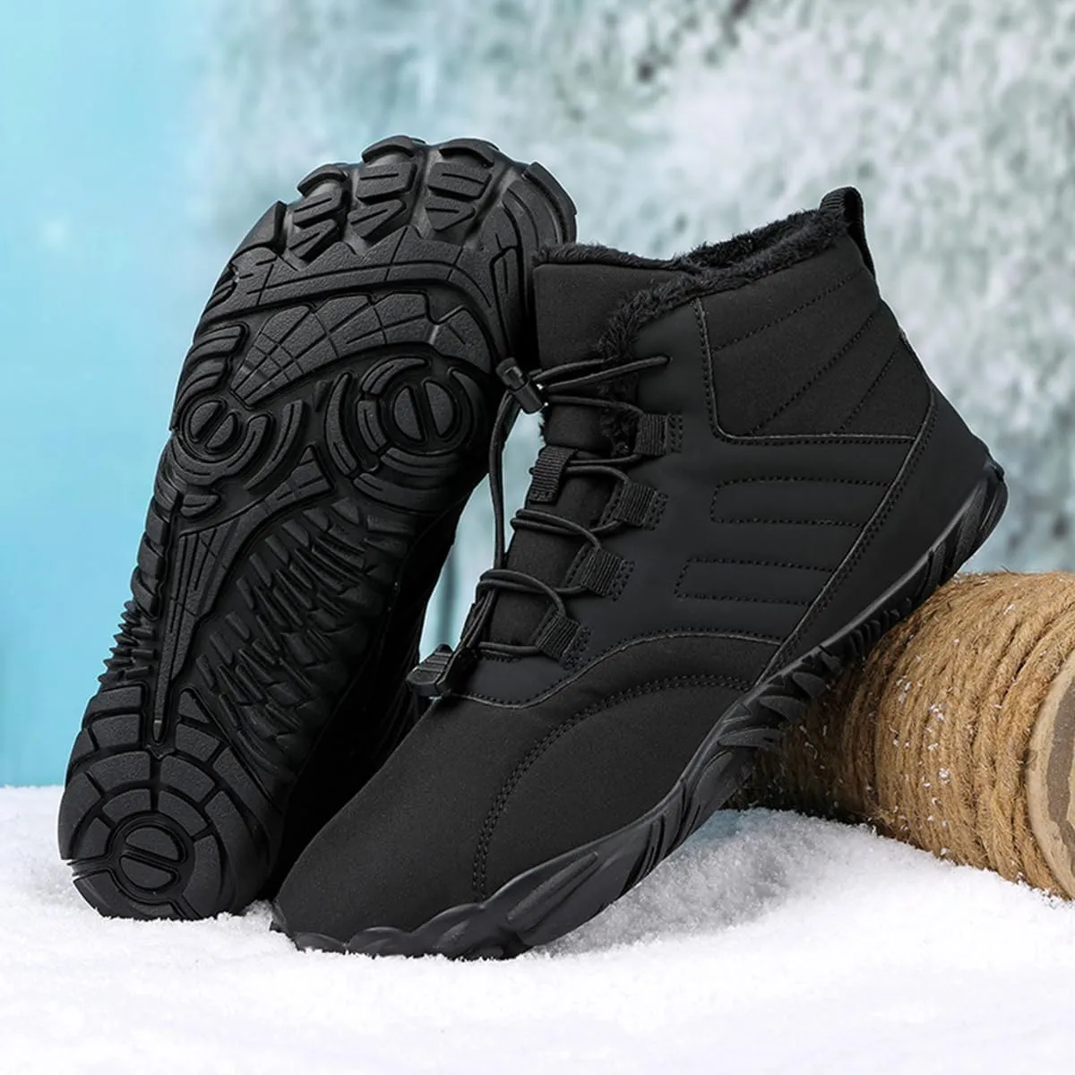 Hiking Shoes Mens Waterproof Mountain Trekking Shoes Women Walking Shoes Outdoor Winter Boots Snow Boots