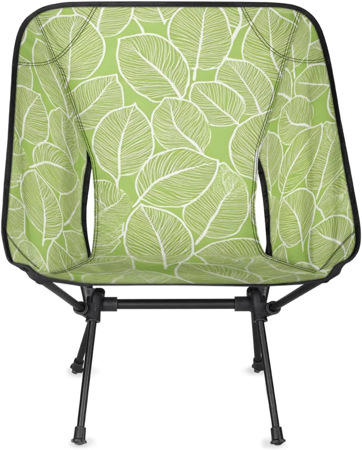 Honeybaby Folding Camping Chair Beautiful Leaf Veins Camping Chairs Lightweight Portable Chair Outdoor Foldable Chairs for Camping Travel Picnic Beach Hiking