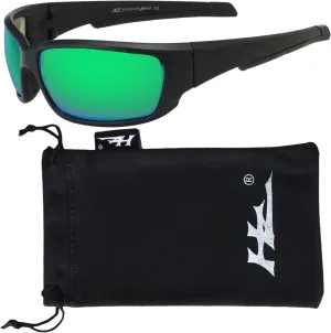 Hornz HZ Series Superfit - Premium Polarized Sunglasses Sunglasses for Men – Full Frame Strong Arms