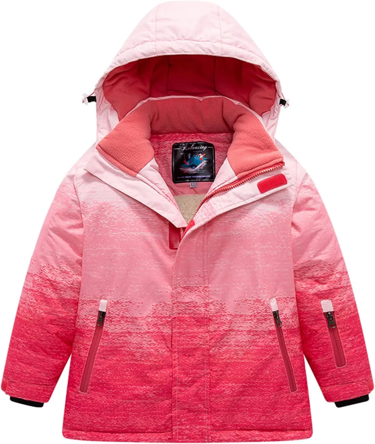 HOTIAN Boys Ski Jacket Snow Jacket Pants Suits Windproof Waterproof Winter Coats
