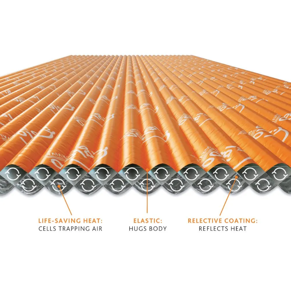 Igloo Pro Hypothermia Blanket - Baby - Emergency Orange