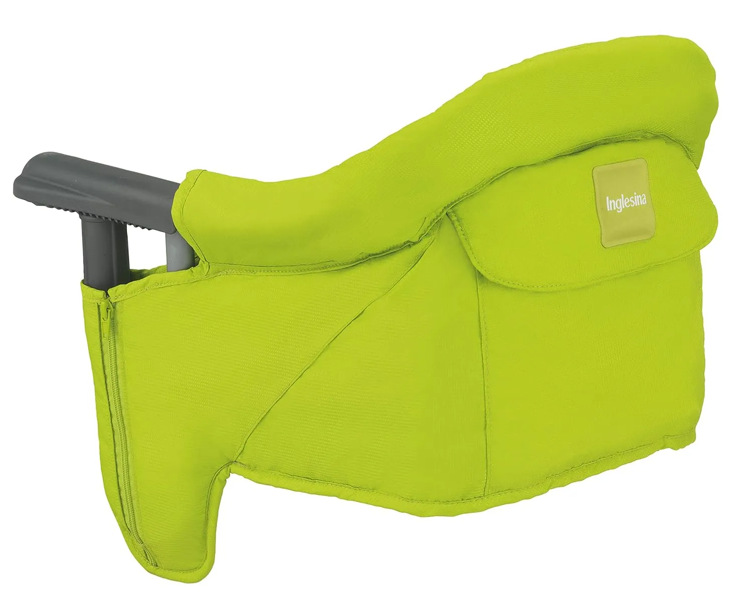 Inglesina Fast Table Chair, Lime Green - Portable Baby High Chair - For Babies & Toddlers 6-36 Months - Collapsible Design - Fits Tables 0.8'' to 3.5'' Thick, Compact Easy to Use - Travel Bag Included