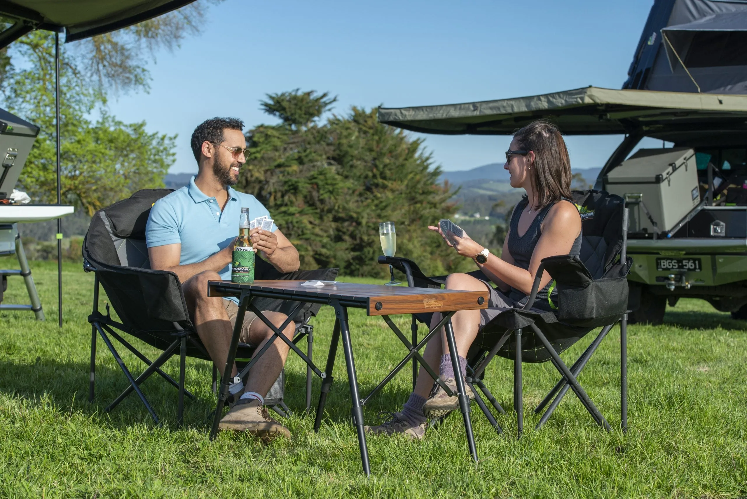Ironman Club Lounge Quad Fold Chair