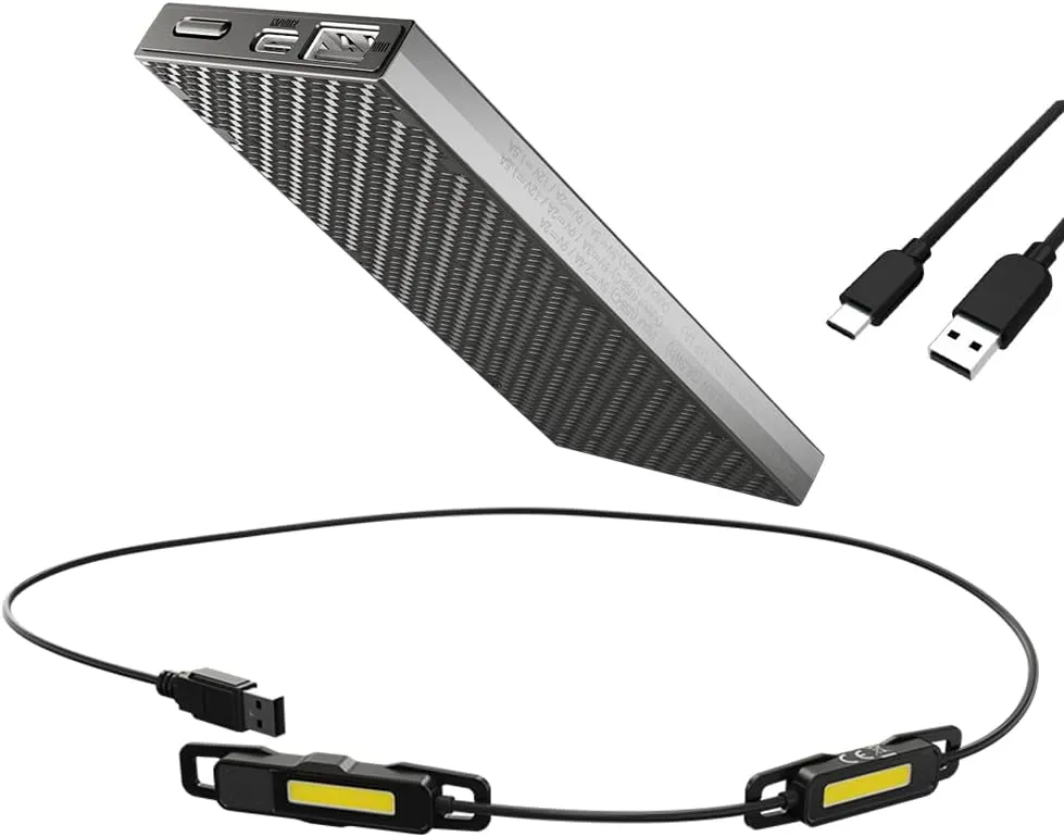 Jogging Compan : Nitecore UT05 Waist light 400 Lumens w/Lightweight Nitecore NB10000 10,0000mAh PowerCharger