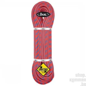 Joker (9.1mm, 100m) - unicore drycover, safe control, orange, climbing rope
