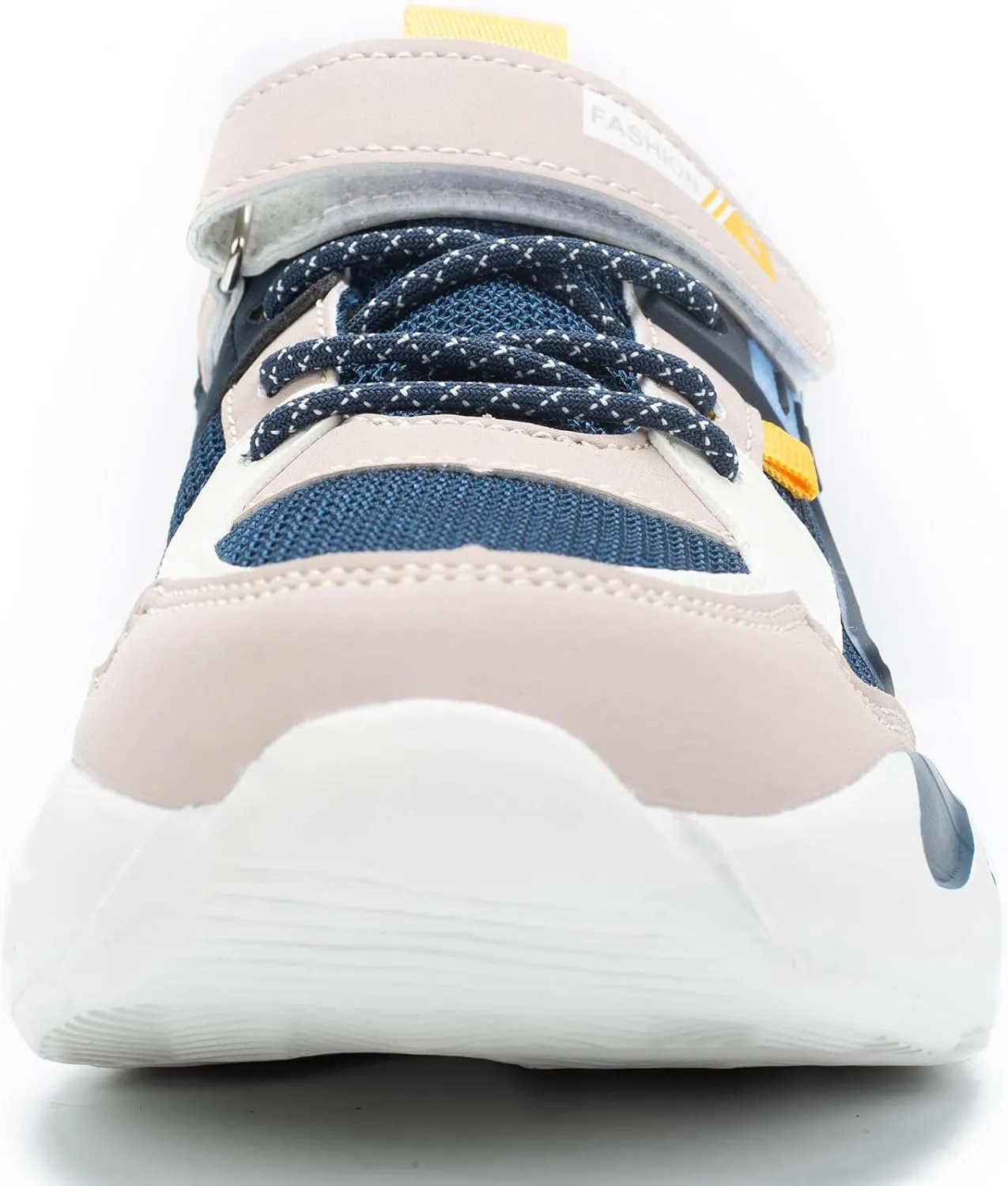 Kids Sneakers for Boys Girls Mesh Breathable Running Shoes Lightweight Hook and Loop Athletic Casual Shoes