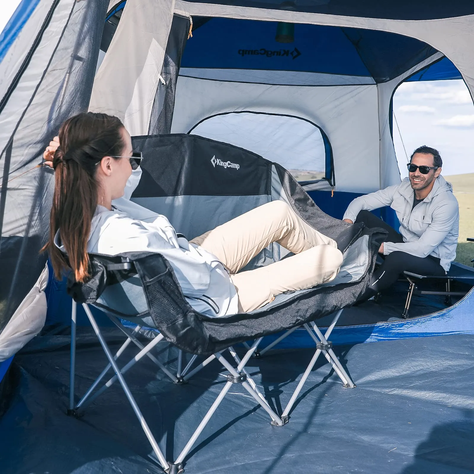 KingCamp Double Sofa Chair Camping Loveseat