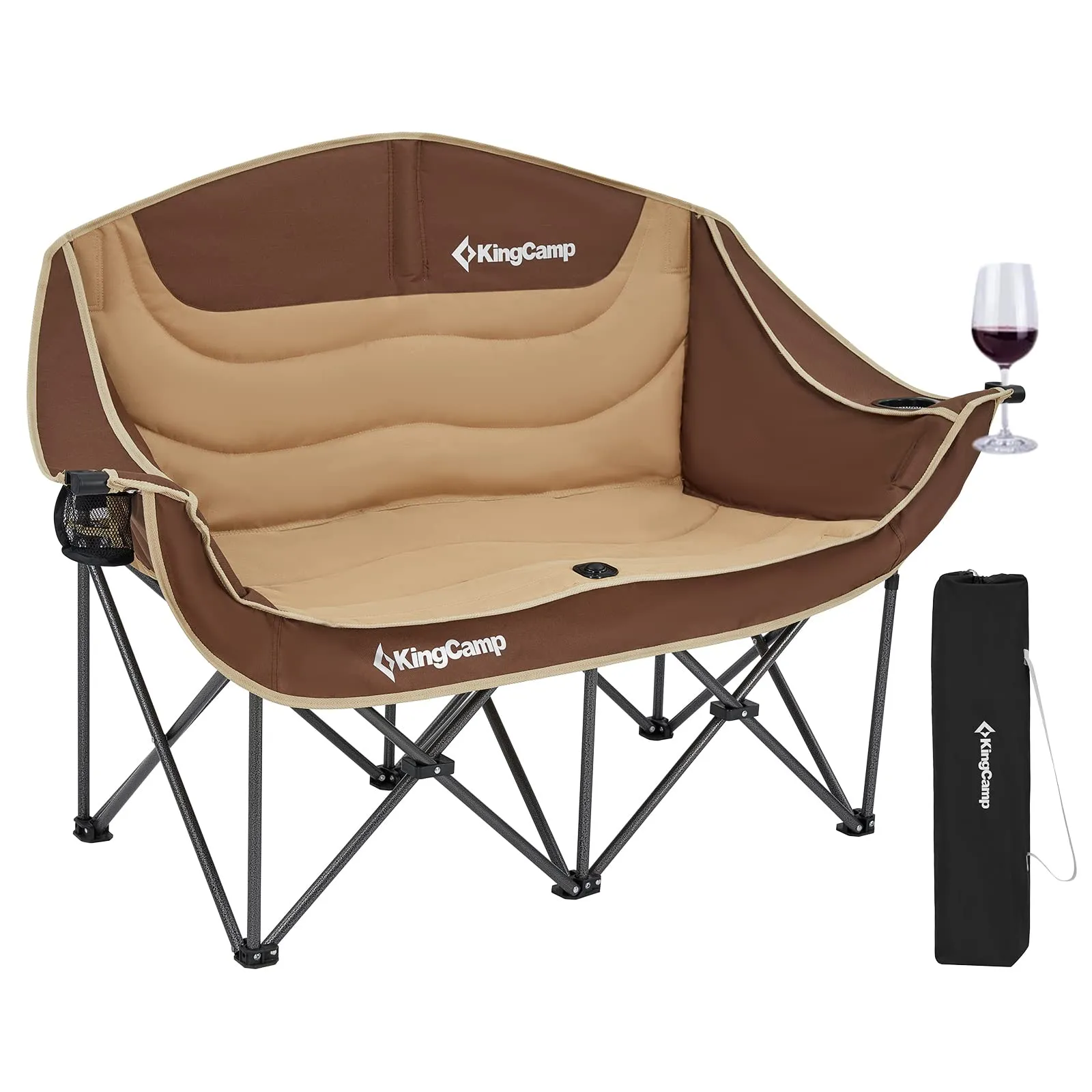 KingCamp Double Sofa Chair Camping Loveseat