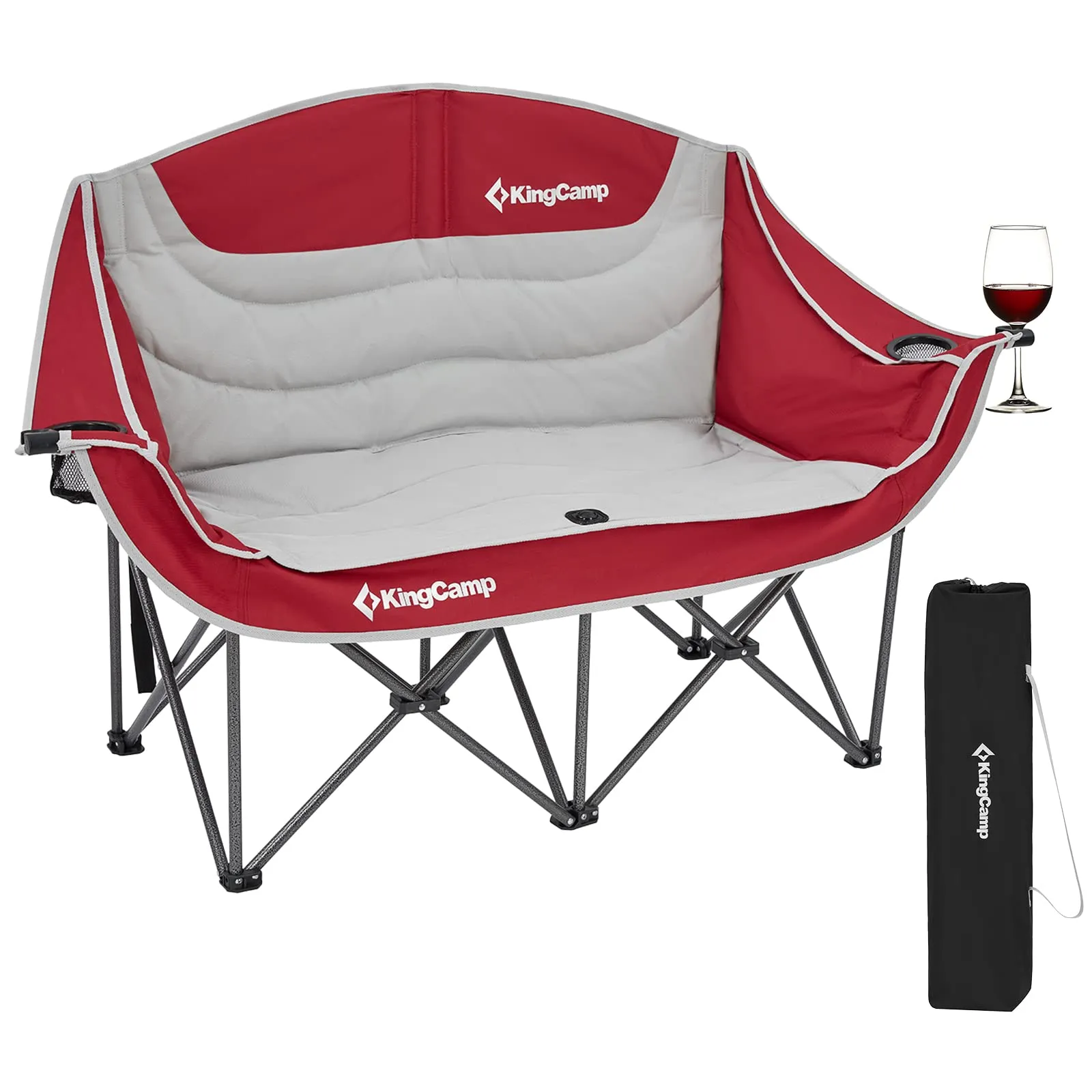 KingCamp Double Sofa Chair Camping Loveseat