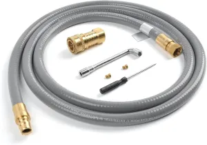 Koda 16in Natural Gas Conversion Kit, Grey/Brass, One Size