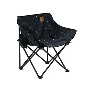 KZM Monogram Hygee Chair - Black