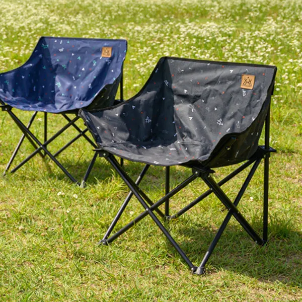 KZM Monogram Hygee Chair - Black