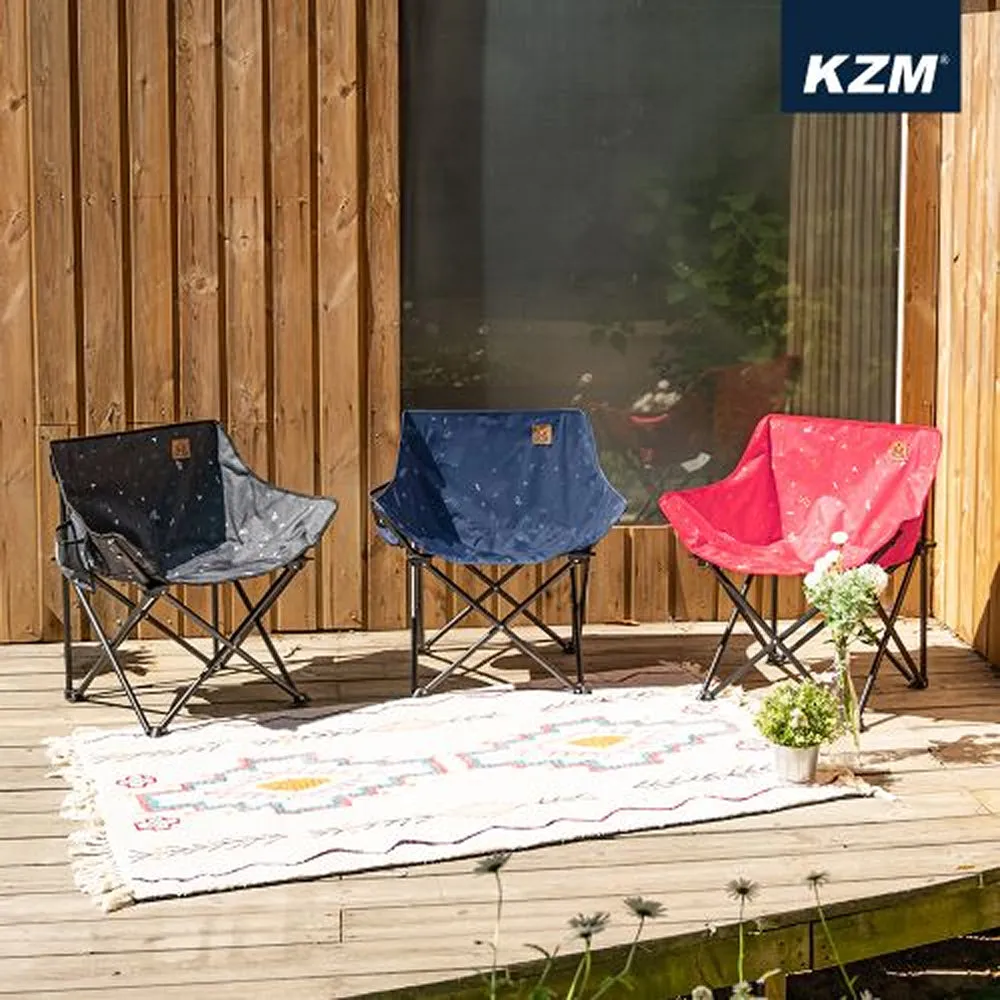 KZM Monogram Hygee Chair - Black