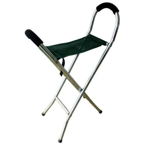 Leisurewize 2 in 1 Walking Stick and Folding Stool
