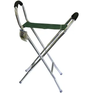 Leisurewize 2 in 1 Walking Stick and Folding Stool