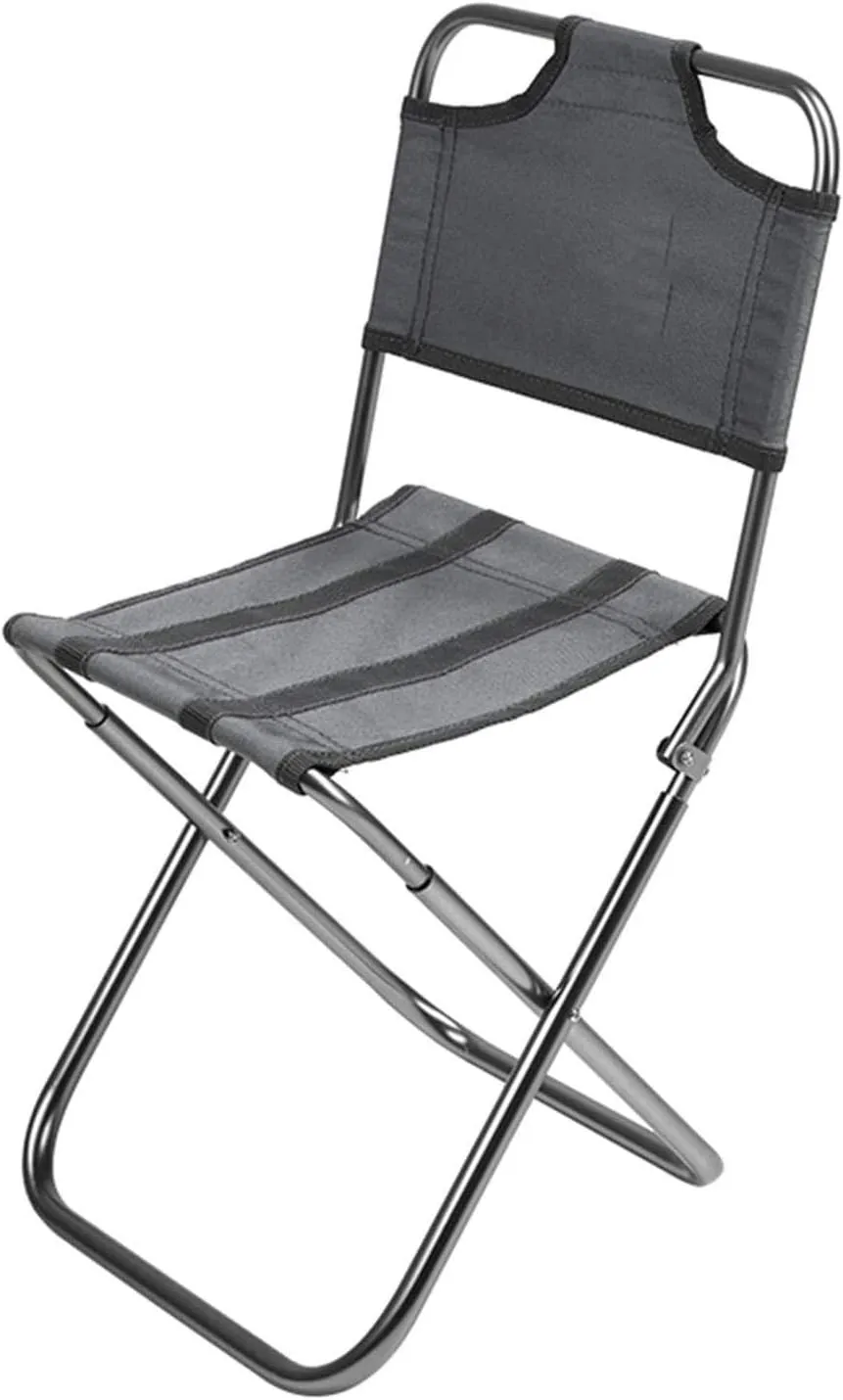 Light Outdoor Fishing Chair Strong Aluminum Alloy Nylon Camouflage Folding Small Size Chair Camping Hiking Chair Seat Stool Chaise de Tabouret de Plage Matériel de Camping