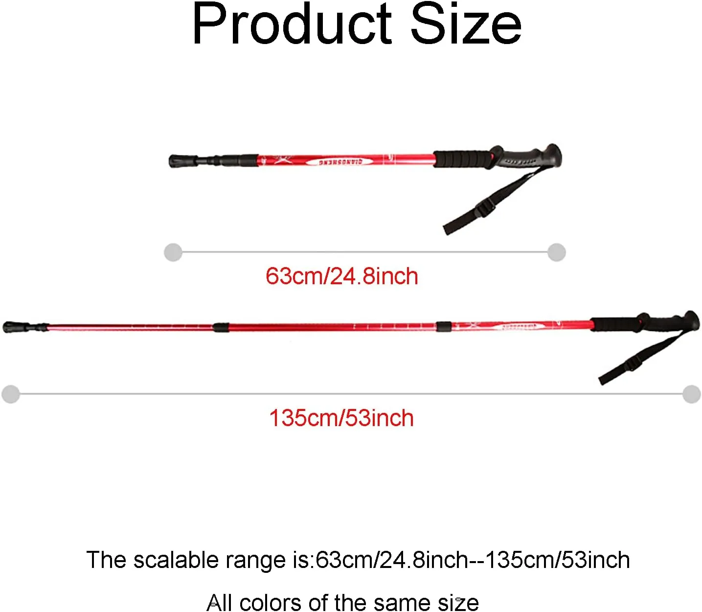 Lightweight Trekking Poles,Tech Lightweight Aircraft-Grade Aluminum Trekking Poles,Retractable Hiking Poles,Ultralight for Hiking, Camping, Mountaining, Backpacking, Walking, Trekking