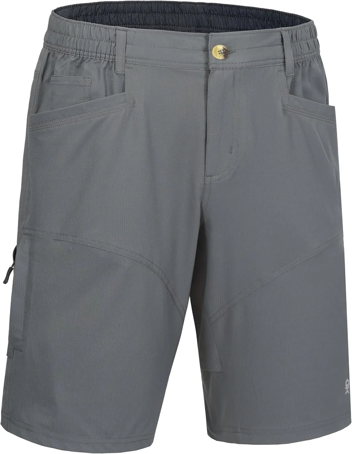 Little Donkey Andy Men's Hiking Cargo Shorts with 9 Pockets Lightweight Water-Resistant Quick Dry Golf Travel Shorts