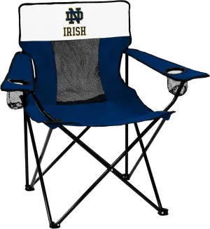Logo Brands NCAA Georgia Bulldogs Elite Chair, Unisex Adult Chair with Two Cup Holder, One Size, Team Color