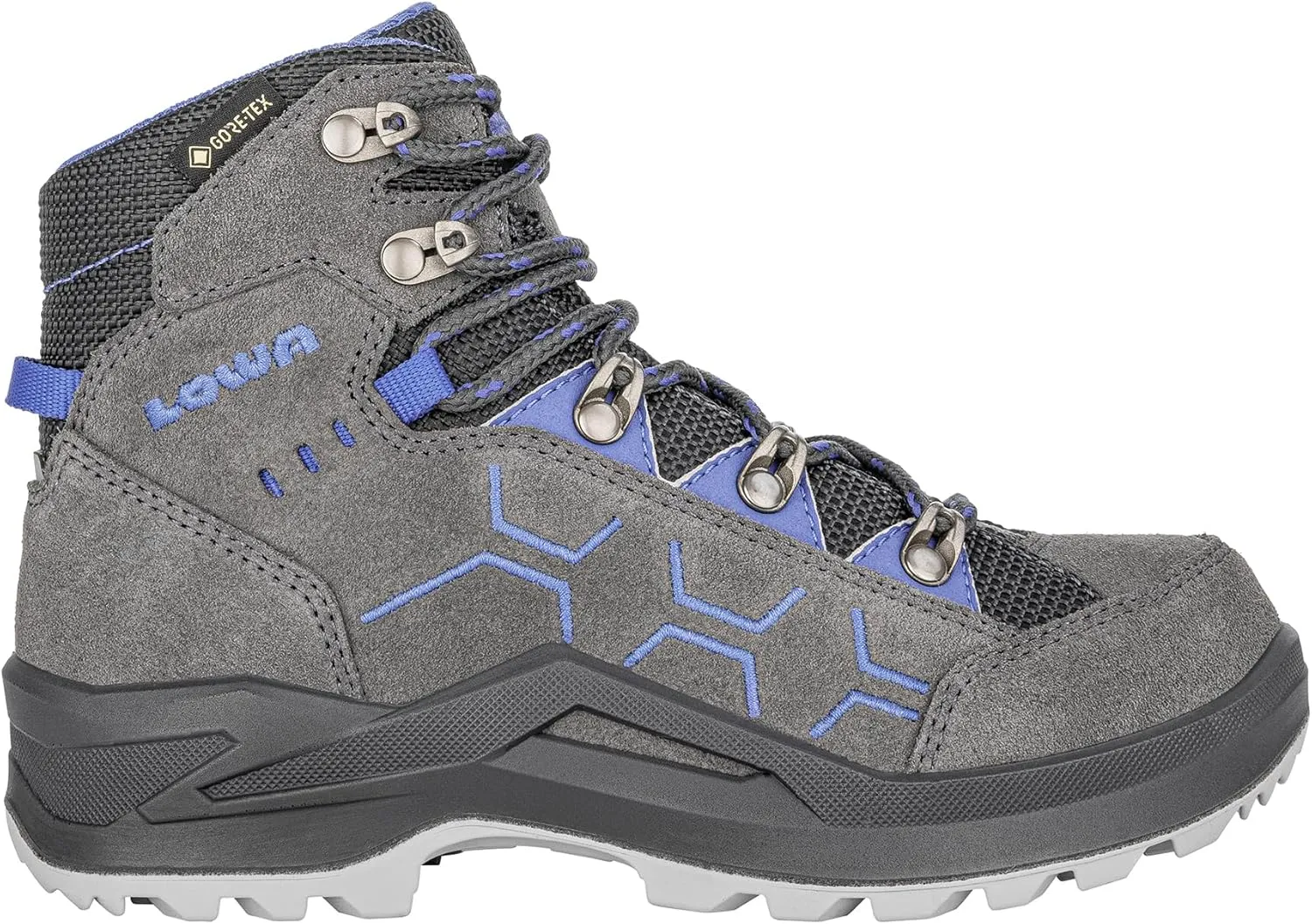 LOWA Kody Evo GTX Mid Junior Boots Medium, Anthracite blue, 4.5 Big Kid