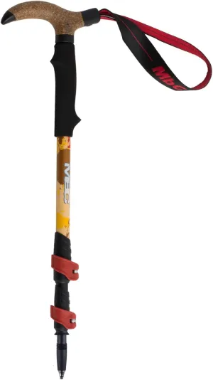 MBC T Shape Carbon Fiber Trekking Pole with High Cork Grip, Ultralight Walking Stick for Hiking, Camping