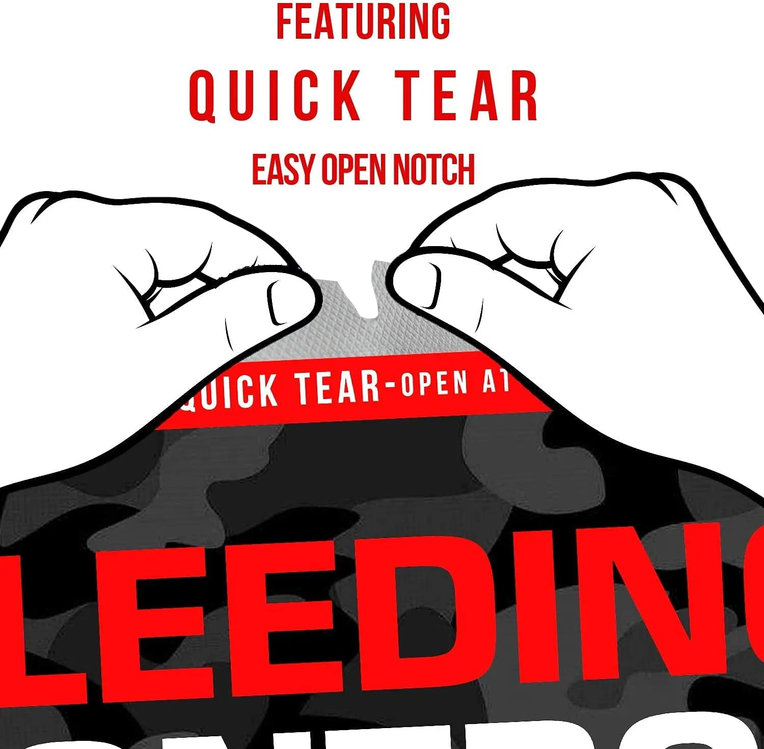 MediTac Intermediate Bleeding Control Pack Feat. SWAT-T Tourniquet, Emergency Bandage and Compressed Gauze Dressing - Intermediate