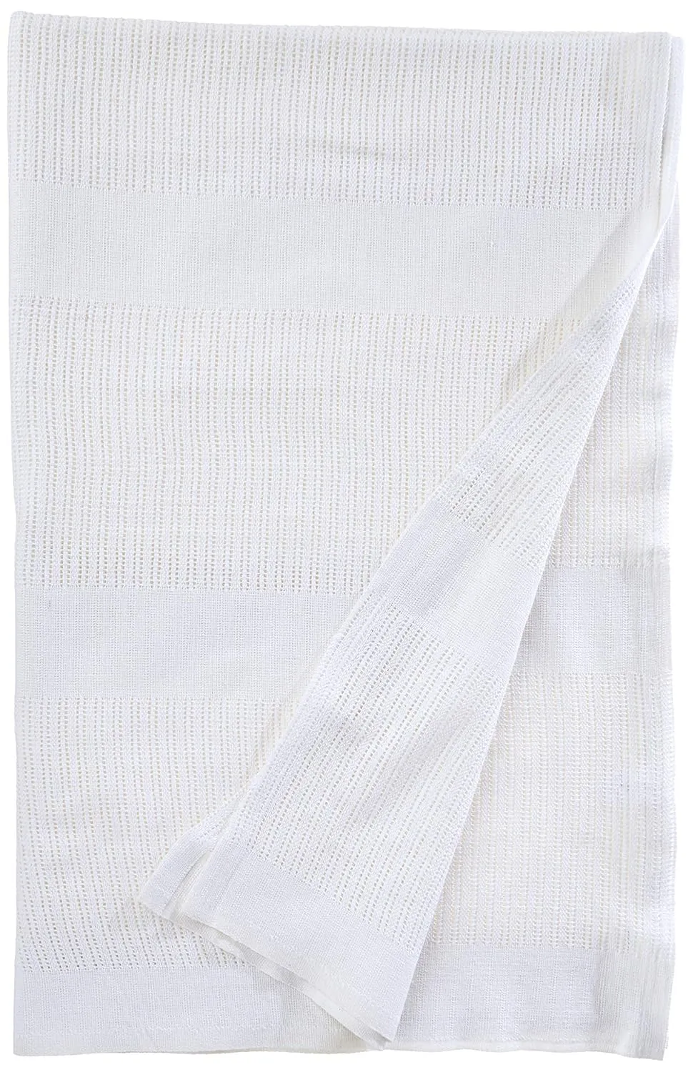 Medline 24371 Medco Cotton Thermal Blanket, 66" Width, 90" Length