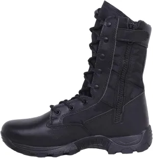 Men‘s 8 inch Tactical Military Combat Swat Desert Boots Hiking BootsTrekking Backpacking Outdoor Work Boots with Zipper