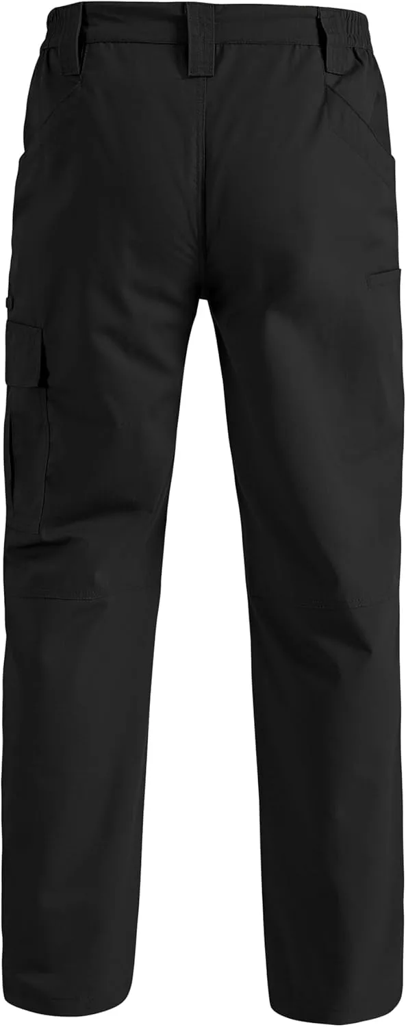 Mens Cargo Work Pants Ripstop Water Resistant Outdoor Tactical Utility Pants with 7 Pockets Hiking Construction Pants