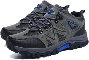 Men's Hiking Shoes Flexible Non-Slip Trekking Trail Shoes Lightweight Breathable Work Camping & Outdoors Walking