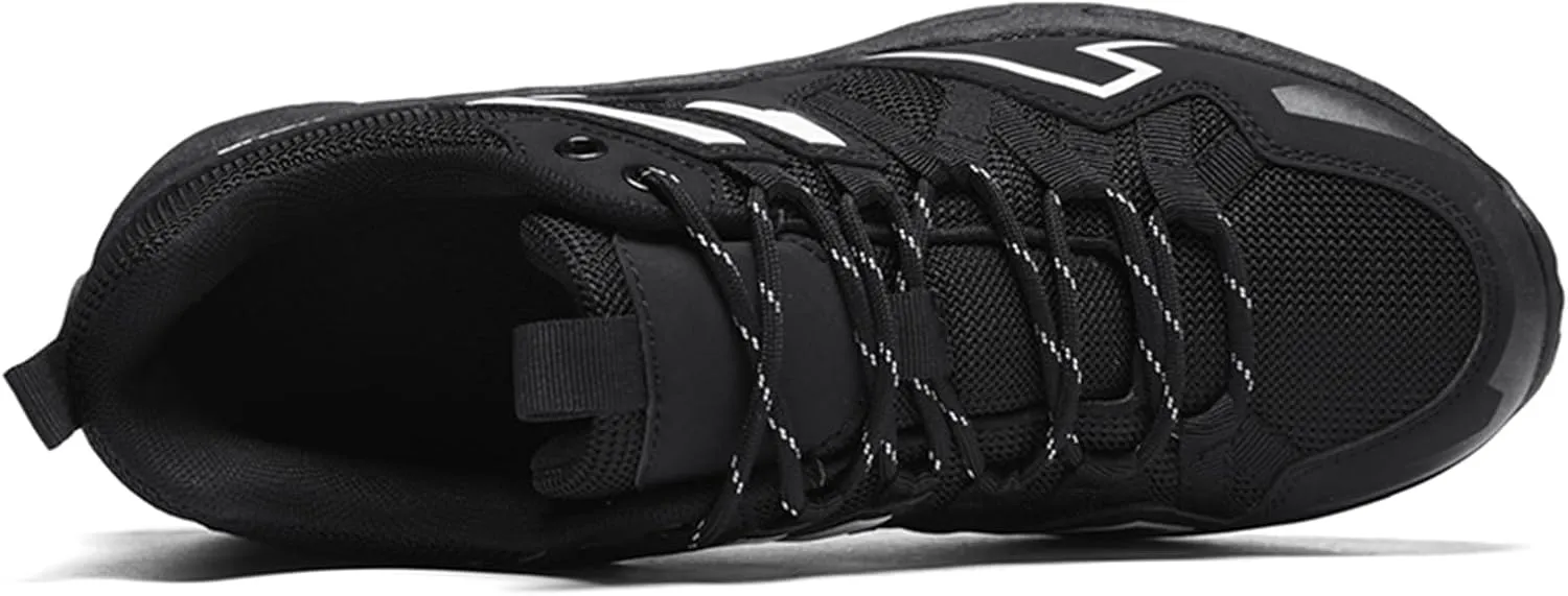 Men's Hiking Shoes Wear-Resistant Anti-Slip Outsole,Lightweight Comfort Soft Insole,Water-Proof Suede Upper Breathable Mesh for Outdoor Trailing Backpacking Camping