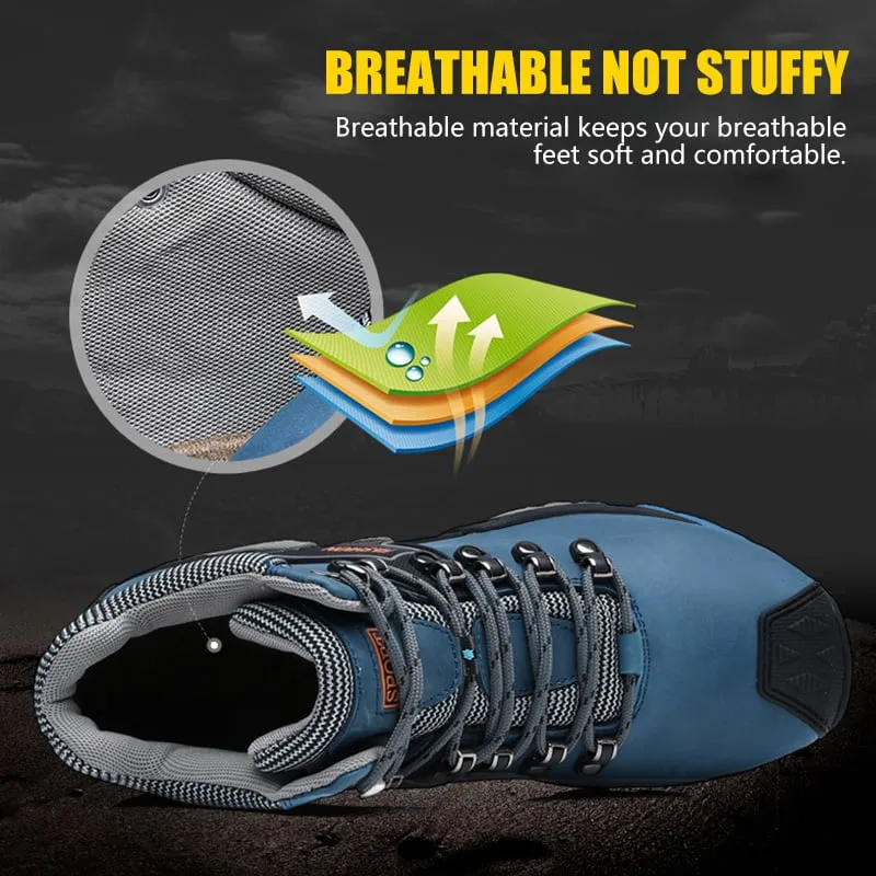 Men’s Outdoor Tactical Hiking Boots – Durable & Waterproof High-Top Shoes