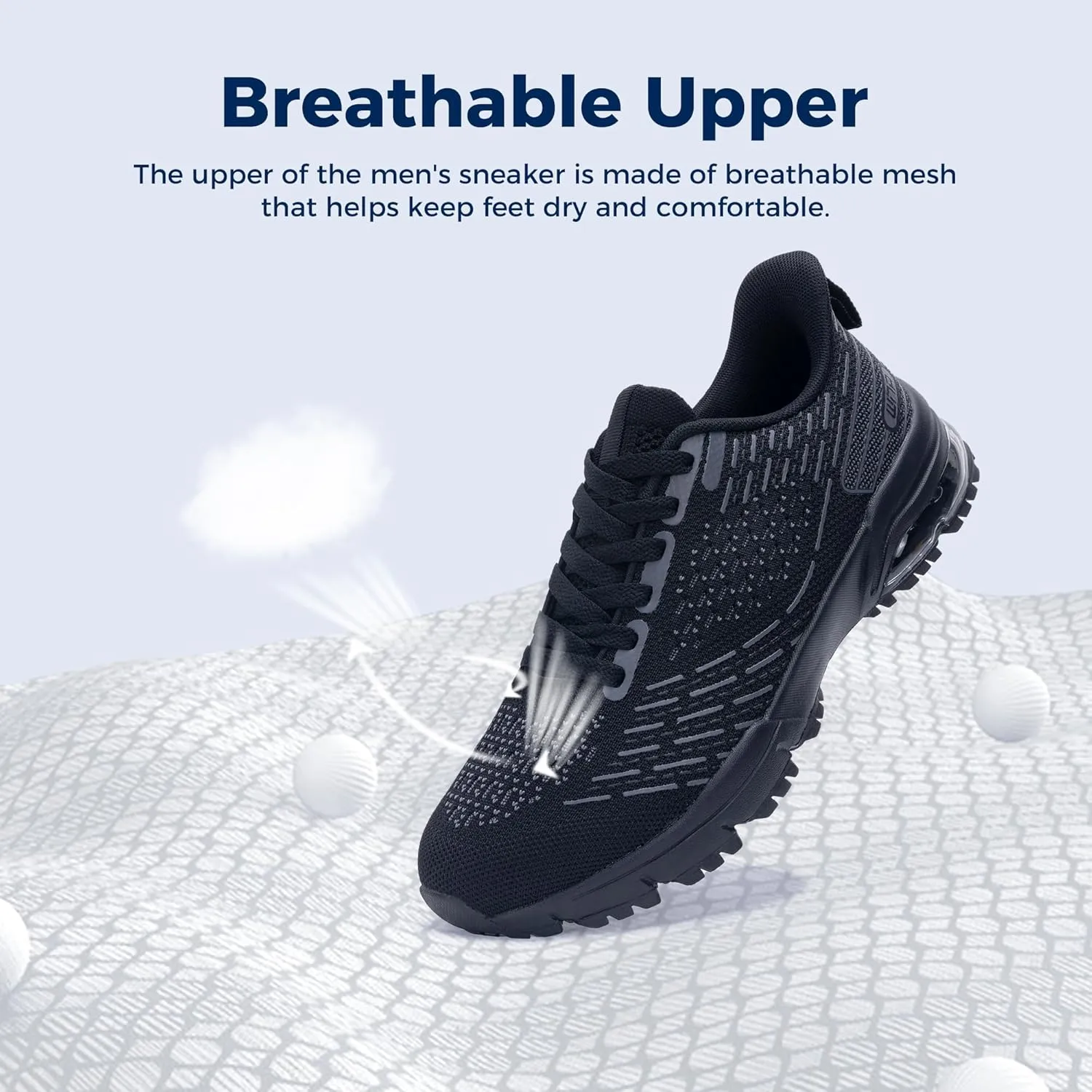 Men's Running Tennis Shoes Fashion Athletic Sport Gym Jogging Walking Fitness Sneaker