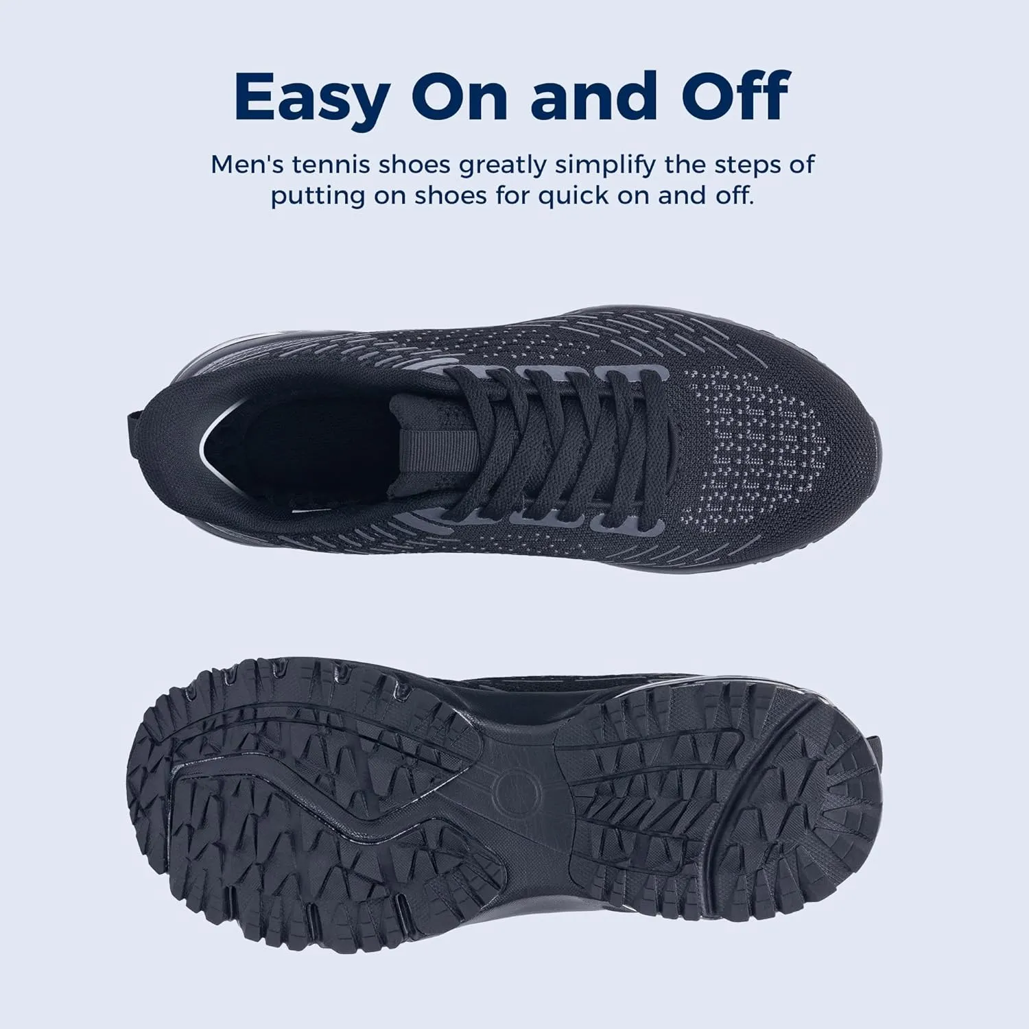 Men's Running Tennis Shoes Fashion Athletic Sport Gym Jogging Walking Fitness Sneaker