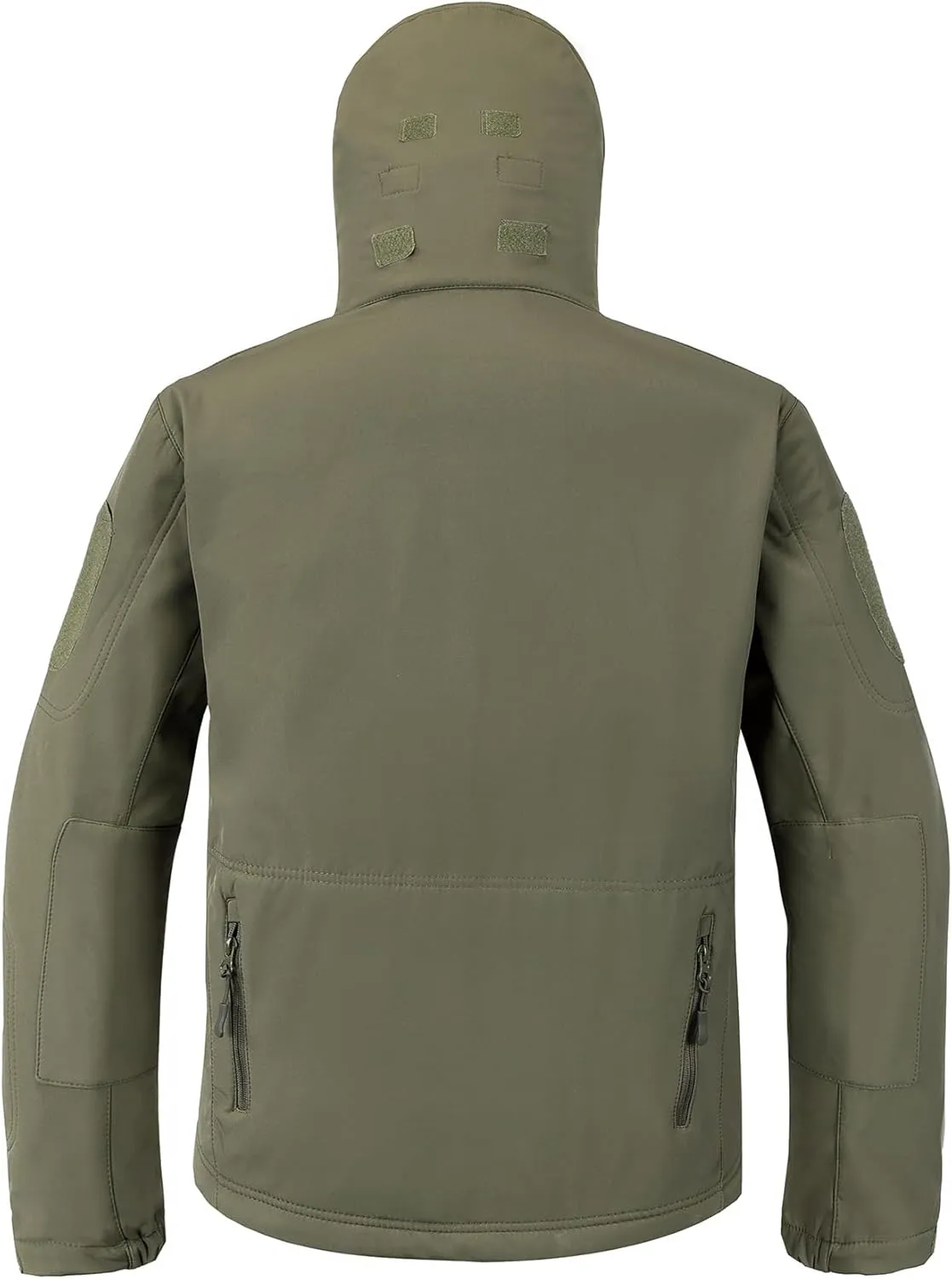 Men's Softshell Jacket Fleece Windproof Waterproof Thermal Tactical Coat Outdoor Jacket Hiking Camping