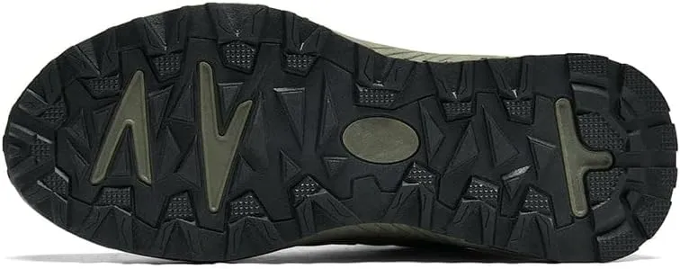 Men's Trekking Shoes Wear-Resistant Anti-Slip Outsole,Lightweight Comfort Soft Insole,Water-Proof Suede Upper Breathable Mesh for Outdoor Hiking Backpacking Camping
