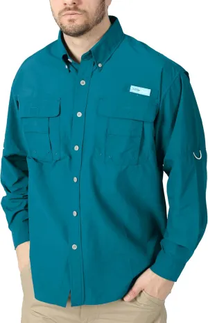 Men's UV UPF 50  Sun Protection Magellan Fishing Waterproof SPF Hiking Camping Long Sleeve Shirts