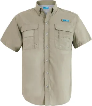 Men's UV UPF 50  Sun Protection Magellan Fishing Waterproof SPF Hiking Camping Short Sleeve Shirts