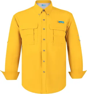 Men's UV UPF 50  Sun Protection Soild Anti-Static Waterproof Breathable Fast Dry Hiking Fishing Long Sleeve Shirt