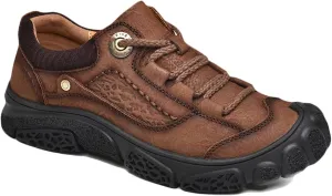Mens Waterproof Low Rise Hiking Shoes Non Slip Trekking Outdoor Shoes Camping Climbing