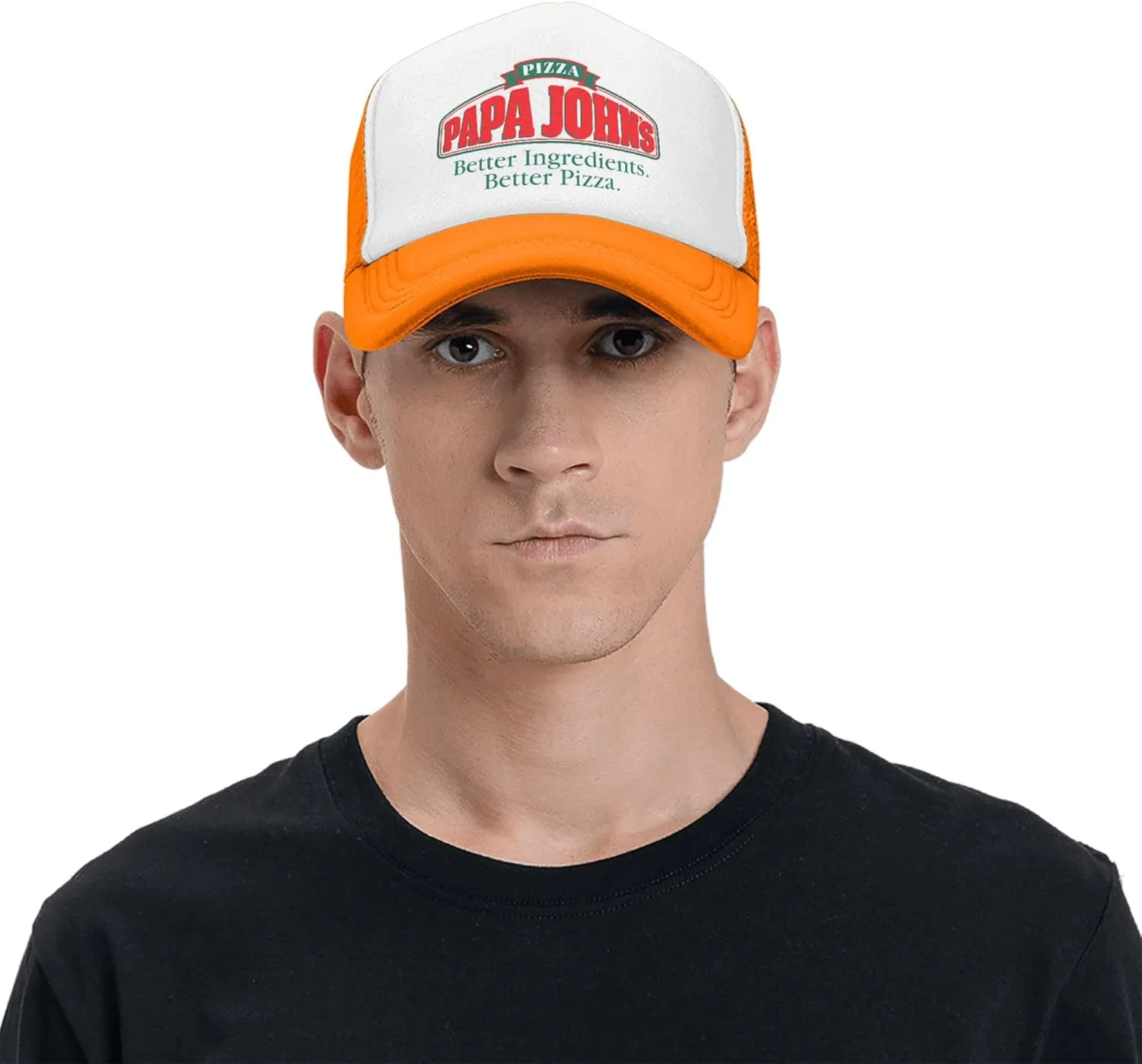 Men's Women's Logo Graphic Mesh Baseball Caps Adjustable Trucker Dad Caps Work Hat for Adult Unisex Women Men