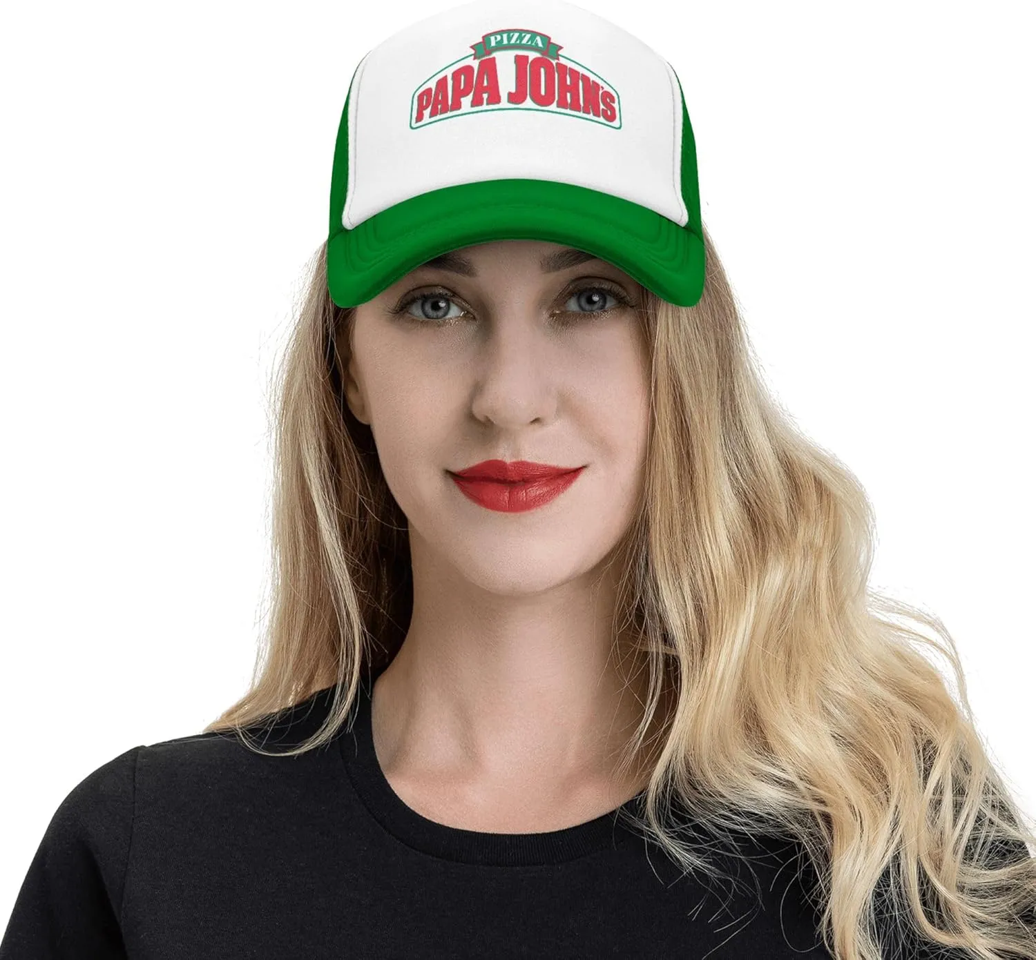 Men's Women's Logo Graphic Mesh Baseball Caps Adjustable Trucker Dad Caps Work Hat for Adult Unisex Women Men