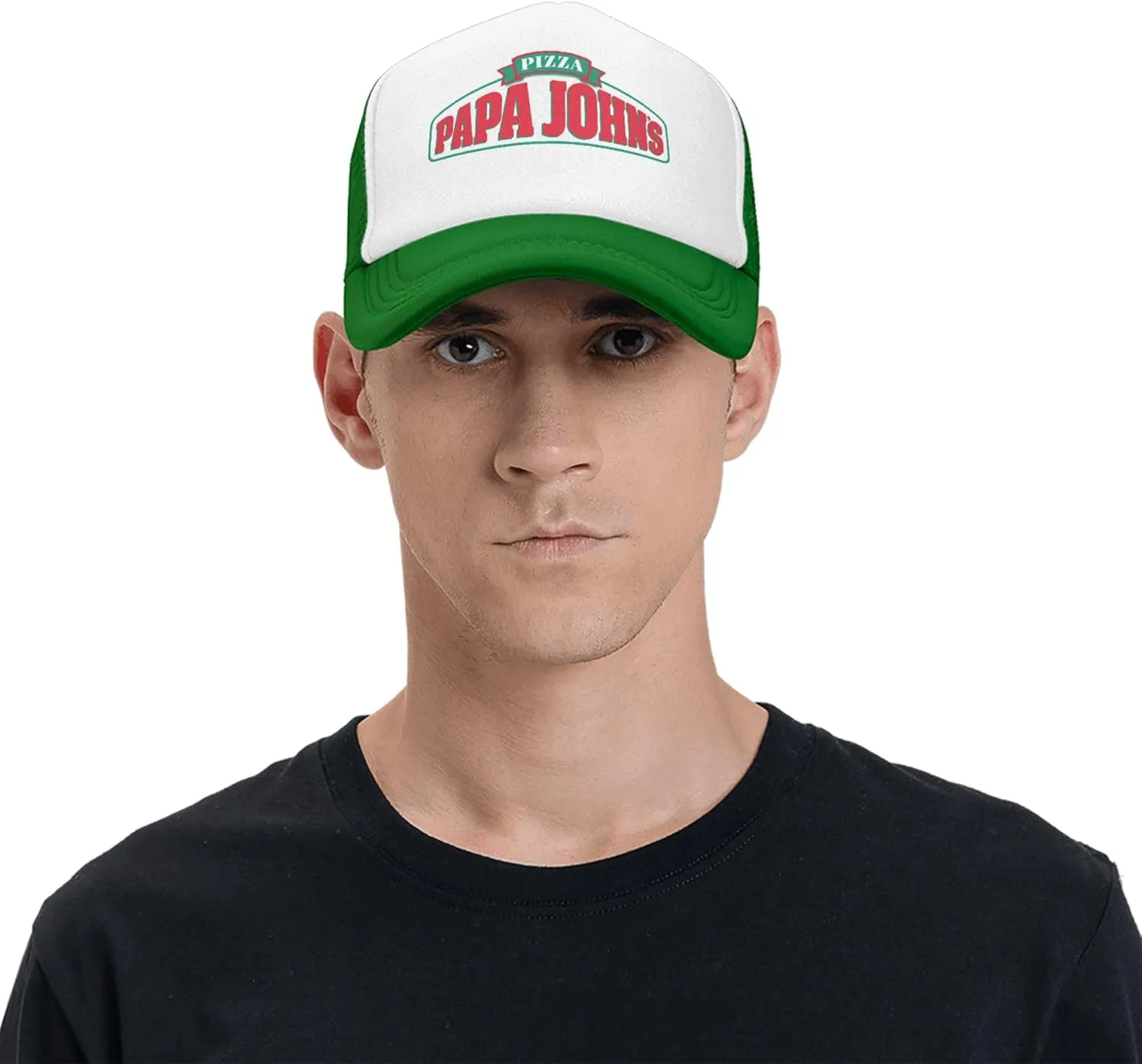 Men's Women's Logo Graphic Mesh Baseball Caps Adjustable Trucker Dad Caps Work Hat for Adult Unisex Women Men