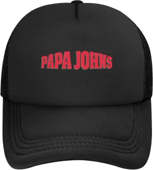 Men's Women's Logo Graphic Mesh Baseball Caps Adjustable Trucker Dad Caps Work Hat for Adult Unisex Women Men