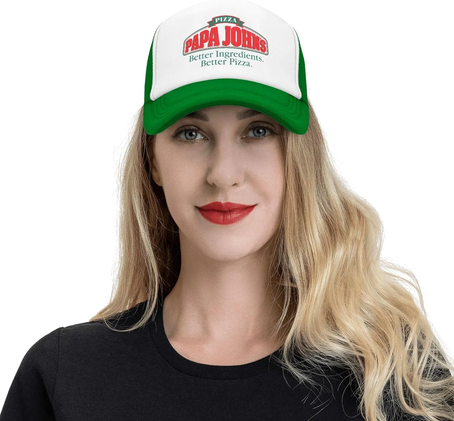 Men's Women's Logo Graphic Mesh Baseball Caps Adjustable Trucker Dad Caps Work Hat for Adult Unisex Women Men
